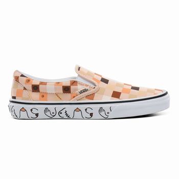 Damske Slip On Tenisky Vans Breast Cancer Awareness Classic Biele VA43QSYJO